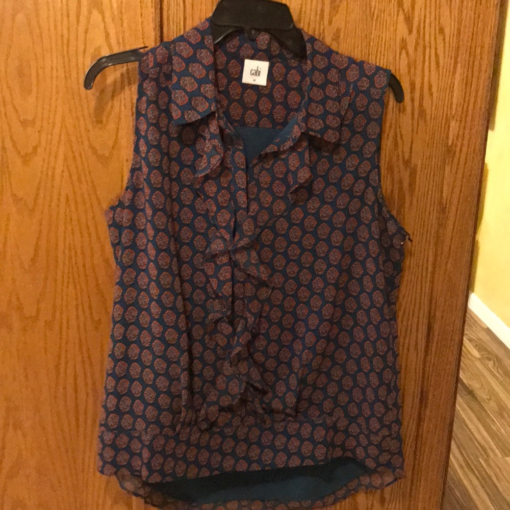 Cabi Medallion Reign Blouse